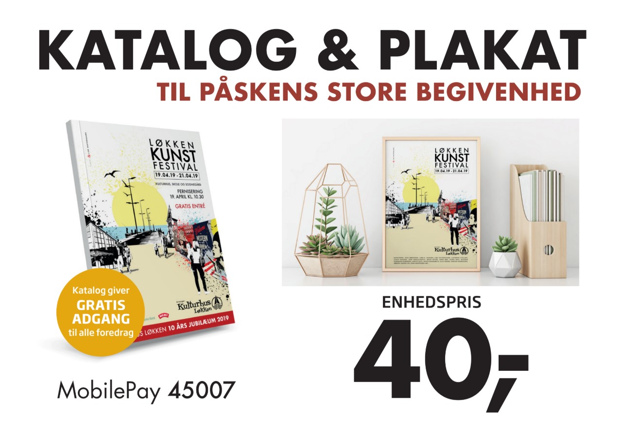 kunstfestival katalog og plakat